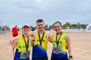 Striders at Valencia Half: credit Anna Silkstone