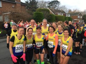 Some Striders At Buntingford Start